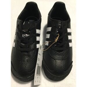 Adidas Samoa I Originals Kids Sneakers Black White JH6779 Size 10K NEW